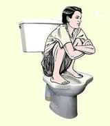 Pedestal-squat-toilet