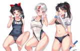 __moroha_higurashi_towa_and_setsuna_inuyasha_and_1_more_drawn_by_cenangam__54a2f4af58bf35c3962a988a92c76440
