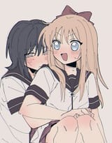 __toshinou_kyouko_and_funami_yui_yuruyuri_drawn_by_mirabilite0318__sample-ceae1e159c54246cfa1f4e6299e6e34a