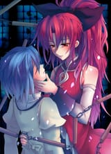 kyoko embracing sayaka