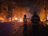burning israel