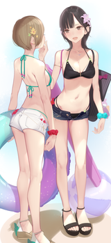 __hikari_and_miki_original_drawn_by_ama_mitsuki__f020ae255145dba58a8a6118126a7fdc
