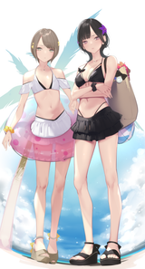 __hikari_and_miki_original_drawn_by_ama_mitsuki__b3f09f8a8a48acf5bdbc275fef3b424e