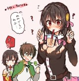 __megumin_satou_kazuma_and_yunyun_kono_subarashii_sekai_ni_shukufuku_wo_drawn_by_yuno_suke_yuno__sample-039efdda7fe2e29a4b6b77bcd4131d80