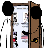 showing you the door