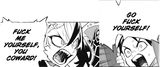 Yuuki and Naruhime fuck me yourself you coward
