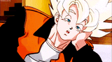 Goku Yawns