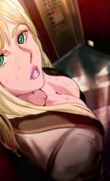 sweaty gigi in elevator