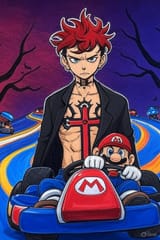 Kiyoshi Mario Kart slop