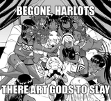 begone harlots