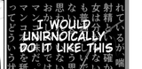 sloppy typeset