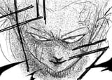 evil garou smile