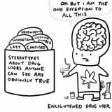 average drug user