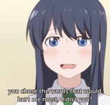 you chose the words that
