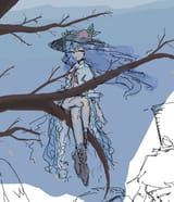 tenko on a tree