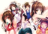 __yuuki_mikan_to_love_ru_and_1_more_drawn_by_yabuki_kentarou__45fafdc193798c9b1745d5e7362b80f3