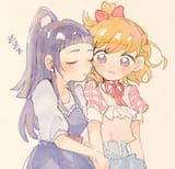 __asahina_mirai_and_izayoi_liko_precure_and_1_more_drawn_by_itomugi_kun__1267abbce3a640539101c7233092af80