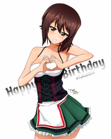 __nishizumi_maho_girls_und_panzer_drawn_by_kd_esler__c9414050076412604731c2bcfe98528a