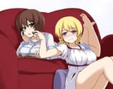 __darjeeling_and_nishizumi_maho_girls_und_panzer_drawn_by_shanaharuhi__sample-0dc5a1f936083839fb6fabce43118c6a