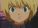Kurapika blushing