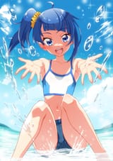 __sora_harewataru_precure_and_1_more_drawn_by_yuto_dialique__9db4a9d01281622898186a171e30c282