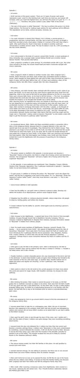 Lord of the Mysteries episodes 1 and 2 explanation