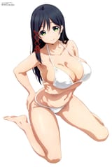 yande.re 1203427 amagami-san_chi_no_enmusubi amagami_yae bikini breast_hold swimsuits usui_atsushi