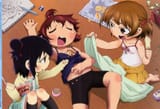 yande.re 157663 sample bike_shorts crease fixme kawamoto_mariko marui_futaba marui_hitoha marui_mitsuba mitsudomoe screening