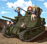 __sawa_azusa_utsugi_yuuki_yamagou_ayumi_sakaguchi_karina_oono_aya_and_1_more_girls_und_panzer_drawn_by_mokera_mokeroom__5eef4a22fcb524e49c7761a6cf78b4ca