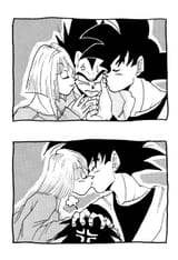 Goku kiss Bulma