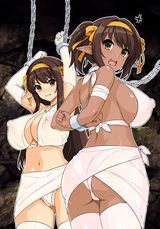 __suzumiya_haruhi_suzumiya_haruhi_no_yuuutsu_and_1_more_drawn_by_haruhisky__3077af5e9537175eb8cd71a7780042ff