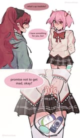 smelly red girl