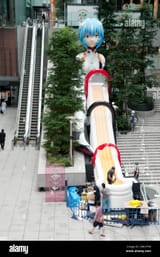 july-20-2012-tokyo-japan-staffs-install-an-inflatable-slide-in-front-CMCP7M