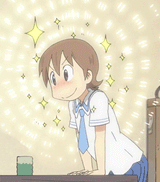 sparkling smiling excited yukko