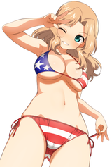 Kay-Girls-und-Panzer-Girls-und-Panzer-anime-girls-bikini-cameltoe-white-background-1387603-3606650142