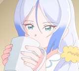 shalala with a cup