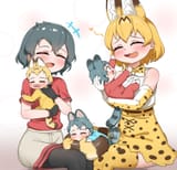 __serval_and_kaban_kemono_friends_drawn_by_chis_js