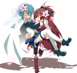kyoko carrying her bride