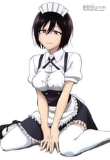 yande.re 1015153 ishii_miyuki kohakobe_midori maid thighhighs yofukashi_no_uta