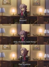 hiragi flat is justice