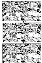 Neji vs 1000 clones