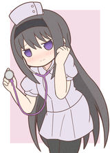 __akemi_homura_mahou_shoujo_madoka_magica_and_1_more_drawn_by_yuno385__be7d8443955432dfa7c61fbfa039287a