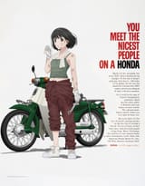 You meet the cutest people on a Honda
