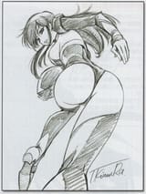 Shizuru Kimura Sketch from K guidebible