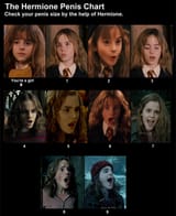 Hermione Penis Chart