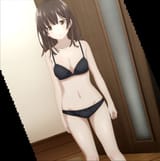 Sayu black lingerie
