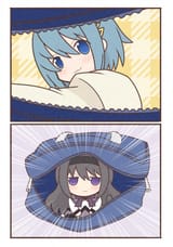 __akemi_homura_and_miki_sayaka_mahou_shoujo_madoka_magica_and_1_more_drawn_by_yuno385__10b93e7bb4a35626f784c737a3297707