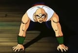 Tien kneeling
