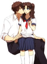Kirei gives Rin her kisses