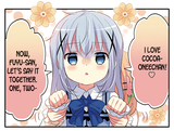 chino loves cocoa-oneechan